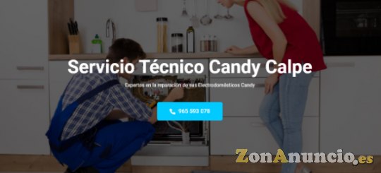 Servicio Técnico Candy Calpe 965217105